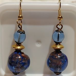 Lapis Lazuli Dangle Earrings